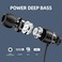 SoundMAGIC E11BT Neckband Bluetooth Headphones Wireless Earphones HiFi Stereo in Ear Headset with Microphone Noise Isolating Sports Earbuds Long Playtime Black