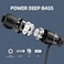 SoundMAGIC E11BT Neckband Bluetooth Headphones Wireless Earphones HiFi Stereo in Ear Headset with Microphone Noise Isolating Sports Earbuds Long Playtime Black