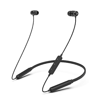 SoundMAGIC E11BT Neckband Bluetooth Headphones Wireless Earphones HiFi Stereo in Ear Headset with Microphone Noise Isolating Sports Earbuds Long Playtime Black