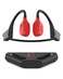 SUUNTO WING Open ear bone conduction headphones Made for sports waterproof safety lights bluetooth