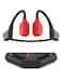 SUUNTO WING Open ear bone conduction headphones Made for sports waterproof safety lights bluetooth
