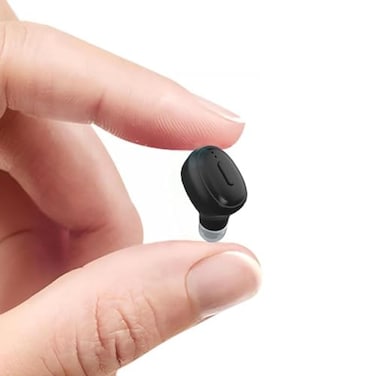SYSFUN Single Bluetooth Wireless Earbud Mini Invisible inEar Wireless Bluetooth Headphone 12 Hours Super Long Battery Life Suitable for Sports Work and Sleep Black