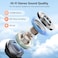 BUABMEQ Wireless Earbuds 2025 NEW Bluetooth 54 Headphones Bass 3D Stereo InEar Earphones with 4 ENC Noise Cancelling Mic 48H Playtime with LED Display IPX7 Waterproof for Laptop Pad Android iOS Black