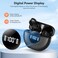 BUABMEQ Wireless Earbuds 2025 NEW Bluetooth 54 Headphones Bass 3D Stereo InEar Earphones with 4 ENC Noise Cancelling Mic 48H Playtime with LED Display IPX7 Waterproof for Laptop Pad Android iOS Black