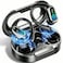 Rolosar Wireless Earbuds 2026 Bluetooth 54 Headphones Sport 60Hrs HiFi Stereo Deep Bass OverEar buds with ENC Noise Cancelling Mic IP7 Waterproof LED Display Earphones with Earhooks for WorkoutRunning