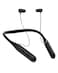 ZXQ Neckband Bluetooth Wireless HeadphonesAround the Neck Bluetooth Wireless Earbuds Headset100 Hours Long PlaytimeWaterproof Over Neck Sport Work Exercise Earphone with Carrying Case Black