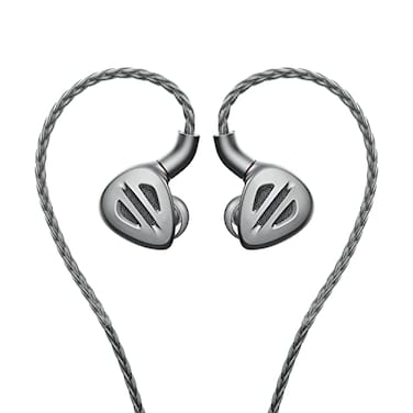 FiiO FH9 Headphones Earphone Wired High Resolution OverTheEar 1DD6BA Detachable Cable Deep Bass Comes with 253544mm Swappable Plugs for SmartphonePCPlayersHome AudioTitanium