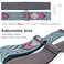 Abanen 22mm Elastic Watch Bands for Garmin Instinct 3 45mm Instinct 2 Solar Soft Stretchy Nylon Ultralight Wristband Strap for Instinct E 45mm Crossover Solar Grey Pink Blue