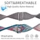 Abanen 22mm Elastic Watch Bands for Garmin Instinct 3 45mm Instinct 2 Solar Soft Stretchy Nylon Ultralight Wristband Strap for Instinct E 45mm Crossover Solar Grey Pink Blue