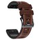 Abanen Quick Fit Watch Bands for Garmin Feinx 8 epix ProTactix 8 51mm Fiber Leather with Silicone Lining Stitches Soft Sweatproof Strap for EnduroTactix DeltaFenix 7X 6X5X Coffee