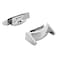 AISPORTS Gear S2 Watch Lugs Connectors Adapter Compatible With Samsung Gear S2 SMR720 SMR730 Stainless Steel Metal Replaceable Silver