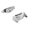 AISPORTS Gear S2 Watch Lugs Connectors Adapter Compatible With Samsung Gear S2 SMR720 SMR730 Stainless Steel Metal Replaceable Silver