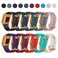 AIUNIT Compatible Ionic Bands for Men Women Small with Burnt Buckle Replacement Strap Sport Accessory Wristband for Ionic Smart Watch