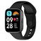 AWADUO Replacement Band Compatible with Redmi Watch 33 lite3 Active Silicone Wrist Watch Strap Bracelet Band Soft And DurableBlack