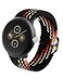 BlackPro Nylon Bands Compatible with Google Pixel Watch 3 Band 41mmPixel Watch 2 Band for Women Men Adjustable Stretchy Braided Straps with Upgraded Connector