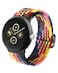 BlackPro Nylon Bands Compatible with Google Pixel Watch 3 Band 41mmPixel Watch 2 Band for Women Men Adjustable Stretchy Braided Straps with Upgraded Connector