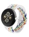 BlackPro Nylon Bands Compatible with Google Pixel Watch 3 Band 41mmPixel Watch 2 Band for Women Men Adjustable Stretchy Braided Straps with Upgraded Connector