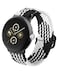 BlackPro Nylon Bands Compatible with Google Pixel Watch 3 Band 41mmPixel Watch 2 Band for Women Men Adjustable Stretchy Braided Straps with Upgraded Connector