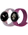 BlackPro BlackPRO Soft Nylon Band Compatible with Google Pixel Watch 2 Pack Adjustable Solo Loop Sport Strap Replacement Wristband for Women Men