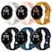 Eiavike Slim Bands Compatible with Google Pixel Watch Band Adjustable Breathable Soft Silicone Sport Replacement Watch Band Straps Wristbands Bracelet for Google Pixel Watch 21