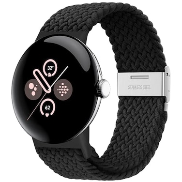 Eiavike Stretchy Braided Bands Compatible with Google Pixel Watch 4 3 2 1 41mm45mm Adjustable Elastic Nylon Woven Breathable Sport Loop Straps for Pixel Watch 41 45 MM Wristbands Women Men