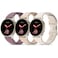 EverAct 3 Pack Silicone Bands Compatible with Garmin Vivoactive 5 Watch BandVivoactive 633 Music 20mm Soft Sport Strap Replacement for Venu Sq 2VenuVenu Sq Forerunner 55165245645 Small