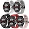FitTurn Bands Compatible with AMAZFIT TRex 2 SmartWatch Replacement Silicone ManWoman Adjustable Sport Strap Band and Removal Tools for AMAZFIT TRex 2