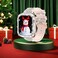 Goton Bling Silicone Band Case Compatible for Apple Watch 41mm with Edge Protector CoverNo Glass Strap Color Changes with Angle for iWatch Series 987 41 mm