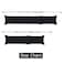 Grestun 2Pack Adjustable Elastic Bands Wrist and Ankle bands with Triglide Slider for 41mm Google Pixel Watch 321 Stretchy Band for Men and Women Black Medium