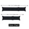 Grestun 2Pack Adjustable Elastic Bands Wrist and Ankle bands with Triglide Slider for 41mm Google Pixel Watch 321 Stretchy Band for Men and Women Black Medium