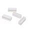 Honbay 4PCS 18mm Rubber Replacement Watch Band Strap Loops White