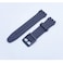 Lijinlan Replacement Silicone Band for Swatch 17mm 19mm 20mm Waterproof Wristband Watch Strap for Swatch 17mm Gray