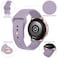 Meliya Bands Compatible with Samsung Galaxy Watch Active 2 20mm Soft Silicone Sport Replacement Strap for Galaxy Watch Active 2 Women Men Lavender