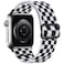 MITERV Stretchy Nylon Loop Bands Compatible with Apple Watch 38mm 40mm 41mm 42mm 44mm 49mm Adjustable Soft Elastics Strap Compatible with Apple Watch SE Ultra iWatch Series 87654321 Black and