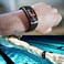 NAHAI Soft Silicone Replacement Bands for Samsung Gear Fit 2 and Fit 2 Pro Smartwatch Small Wine Red
