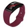 NAHAI Soft Silicone Replacement Bands for Samsung Gear Fit 2 and Fit 2 Pro Smartwatch Small Wine Red