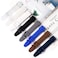 OLXIYOC Watch Strap for Swatch Silicone Waterproof Watch Strap Navy Blue 19mm
