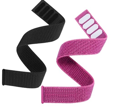 Olytop Fenix 7S Fenix 6S Fenix 5S Instinct 2S Watch Bands 20mm Hook Loop Quick Dry Nylon Sport Wristband Replacement Strap for Garmin 6S Pro6S SapphireDescent Mk2SFenix 5S Plus