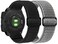 Olytop for Garmin Instinct 123 45mm Watch Bands 22mm Soft Elastic Stretchy Nylon Ultralight Wristband Replacement Strap Men Women for Garmin Instinct SolarTacticalEsportsTideSurf BlackGrey