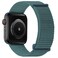 OXWALLEN Sport Loop Nylon Band Compatible with Apple Watch Series 1110987654 SE 321 42mm 41mm 40mm 38mm Adjustable Comfortable Braided Fabric Rugged Strap for iWatch Women Men Pine Green