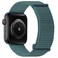 OXWALLEN Sport Loop Nylon Band Compatible with Apple Watch Series 1110987654 SE 321 42mm 41mm 40mm 38mm Adjustable Comfortable Braided Fabric Rugged Strap for iWatch Women Men Pine Green