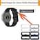 Pdoucgia 20mm Watchband Fastener Rings Replacement for Samsung Galaxy Watch 5 4 3 Active 2 Holder Silicone Connector Keepers Security