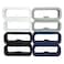 Pdoucgia 20mm Watchband Fastener Rings Replacement for Samsung Galaxy Watch 5 4 3 Active 2 Holder Silicone Connector Keepers Security