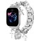 REALSIGN Gold Metal Watch Band Replacement for Apple Watch 42mm49mm Leather Adjustable Suitable for Various Occasions