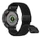 RosMank 20mm Quickfit Braided Watch Band Compatible with Garmin Fenix 8 AMOLED 43mm7S Pro7S6S Pro6S5S5S Plus Nylon Woven Replacement Strap for Approach S70 42mmInstinct 2SDescent Mk3s Black