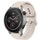 RosMank 22mm Silicone Watch Band Compatible with Amazfit TRex 3 Pro 48mmBalance 2BalanceBip 6Bip 5GTR 4GTR 3GTR 2GTR 47mm Wavy Replacement Strap for Amazfit CheetahStratos 32s White
