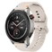 RosMank 22mm Silicone Watch Band Compatible with Amazfit TRex 3 Pro 48mmBalance 2BalanceBip 6Bip 5GTR 4GTR 3GTR 2GTR 47mm Wavy Replacement Strap for Amazfit CheetahStratos 32s White