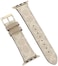 Sidart Luxury Soft Designer Leather Band Compatible with Apple Watch Series Ultra 8 7 6 5 4 3 2 1 SE 42mm 44mm 45mm 49mm Single Tour for Women and Men Black