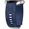 SNBLK Galaxy Watch 5 Band 40mm44mm Soft Silicone Flower Design Navy Blue