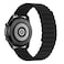 Tasikar 22mm Bands Compatible with Samsung Galaxy Watch 3 45mm Band Silicone Magnetic Clasp Double Sided Wearable Replacement Bracelet Strap for Watch 46mm Black